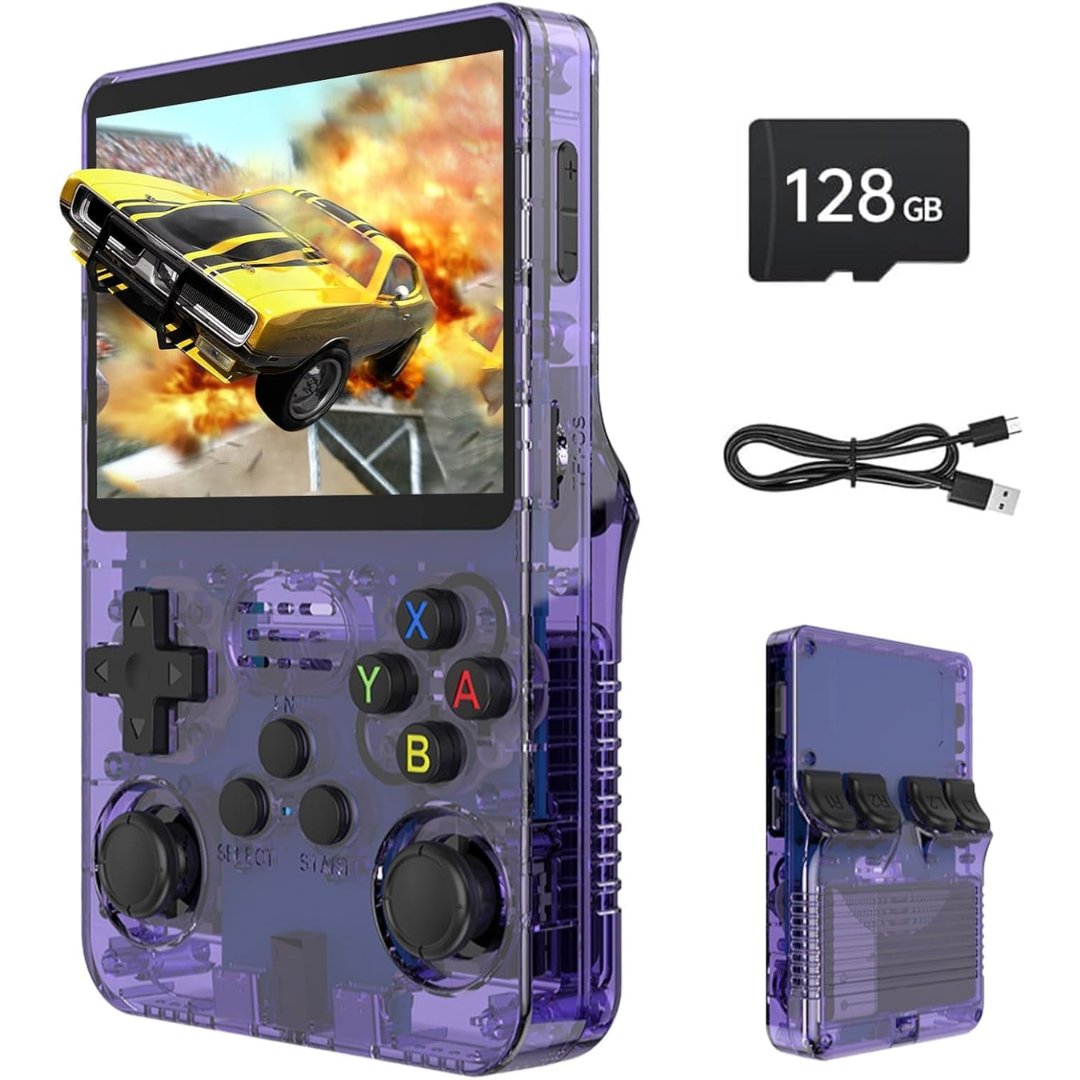 R36S Retro Handheld Game Console