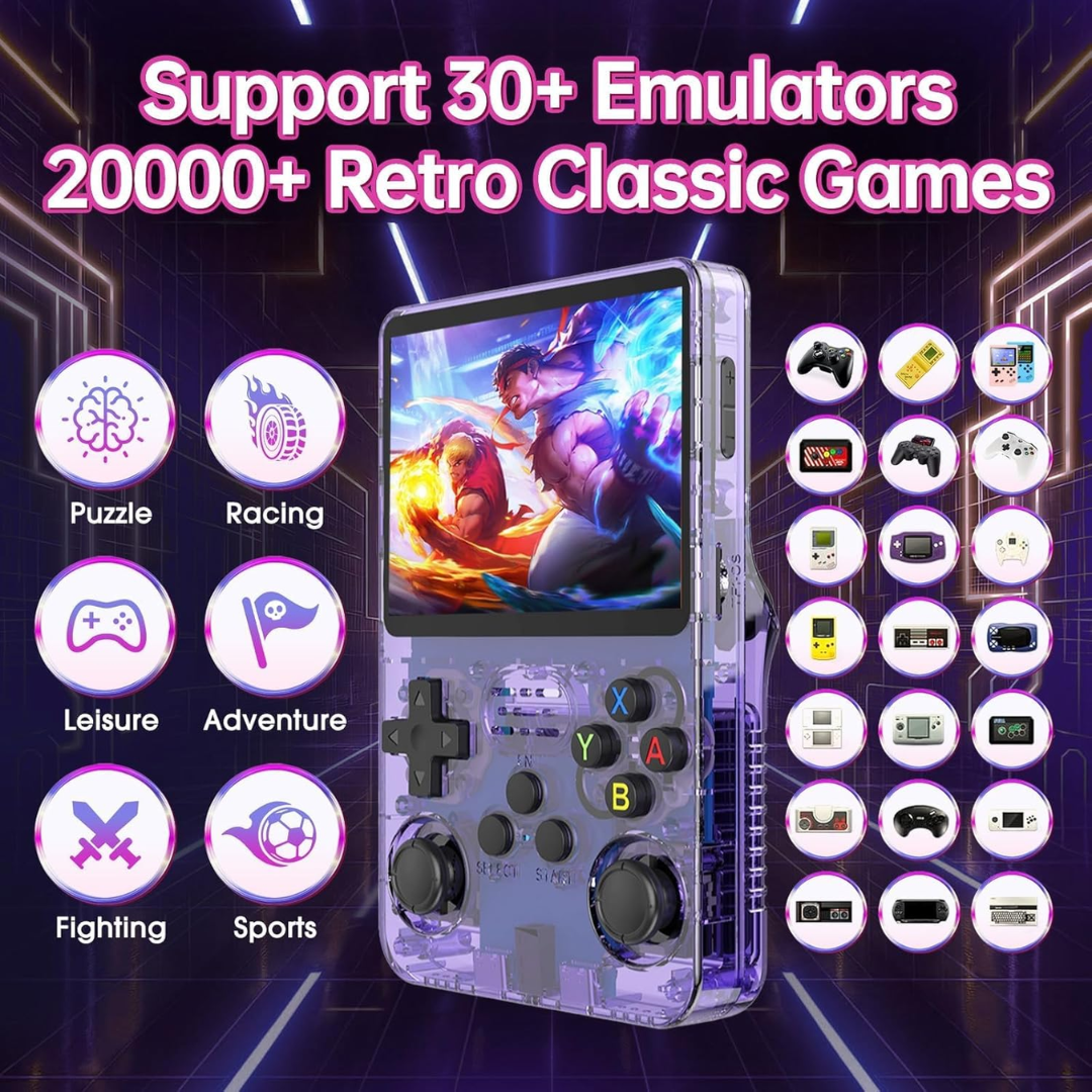 R36S Retro Handheld Game Console