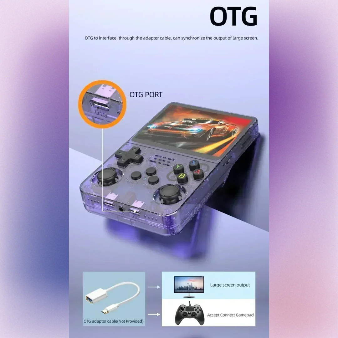 R36S Retro Handheld Game Console