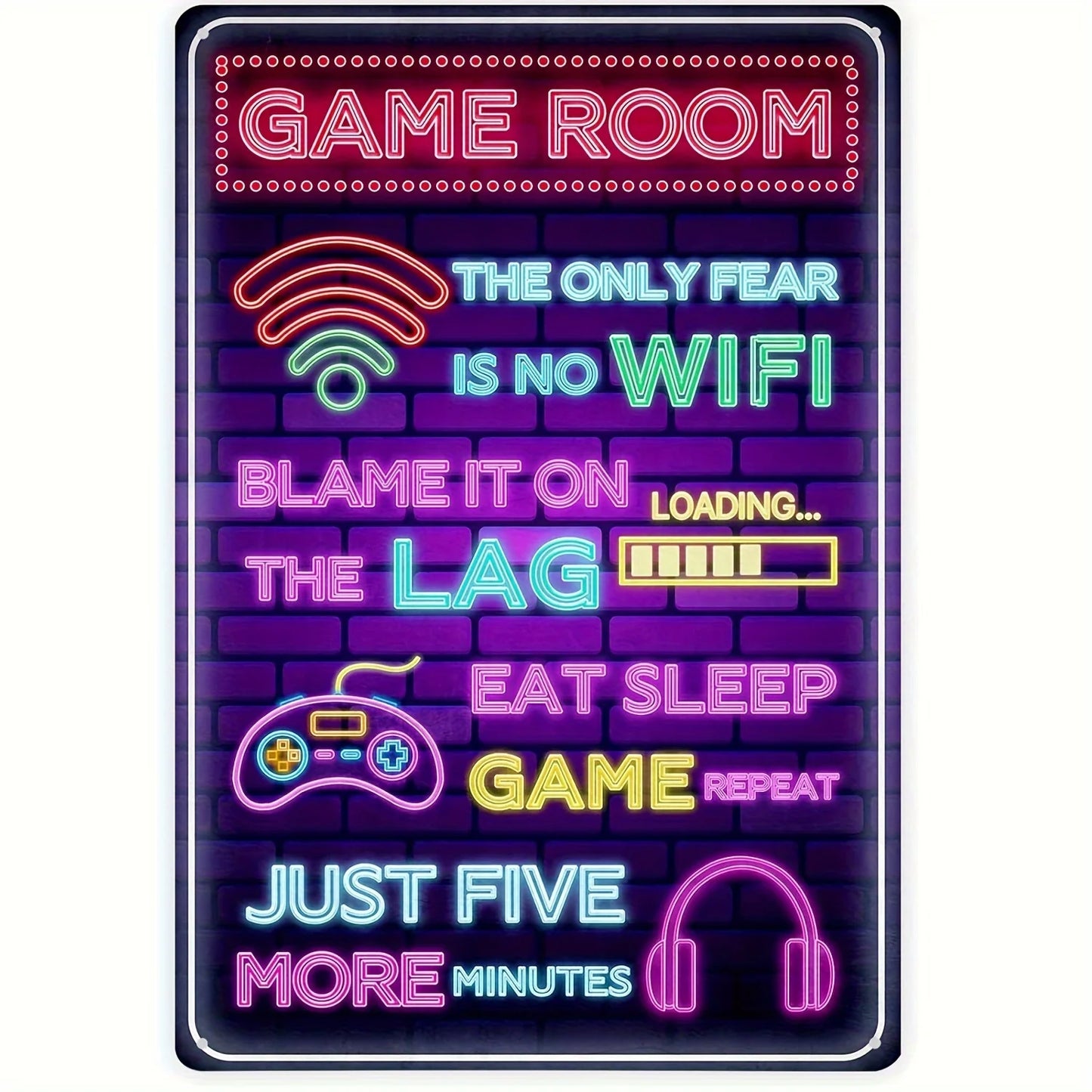 Retro Gaming Sign